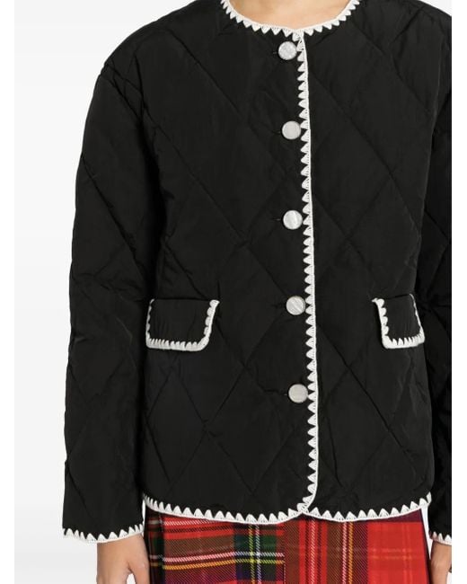 B+ AB Black Gesteppte Jacke
