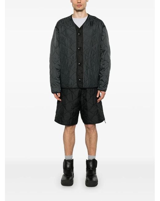 Peacemaker Oamc Black Embroidered-Logo Jacket for men