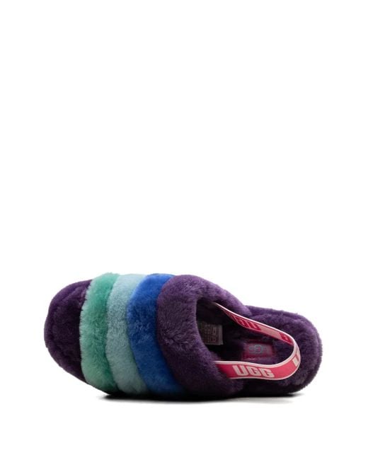 Sandales Fluff Yeah Slide Ugg en coloris Blue