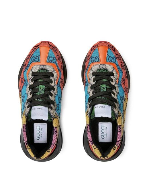 multicolor gucci sneakers