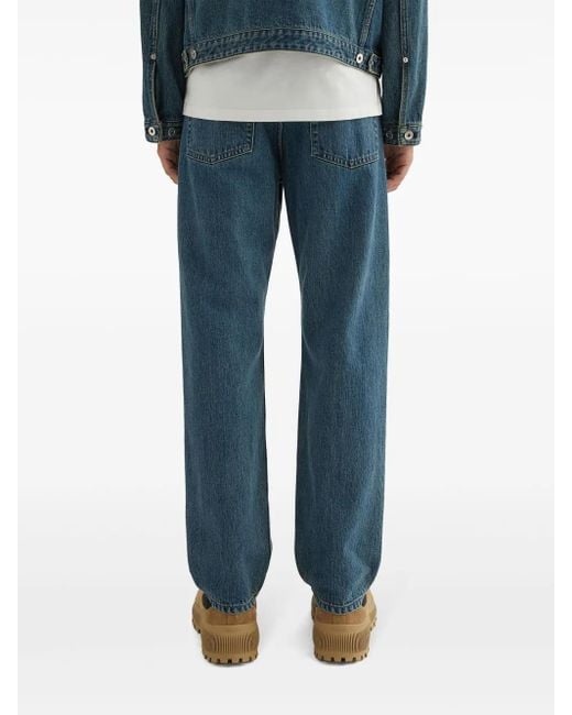Vaqueros rectos Jil Sander de hombre de color Blue