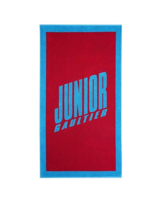 Jean Paul Gaultier Red Logo Towel