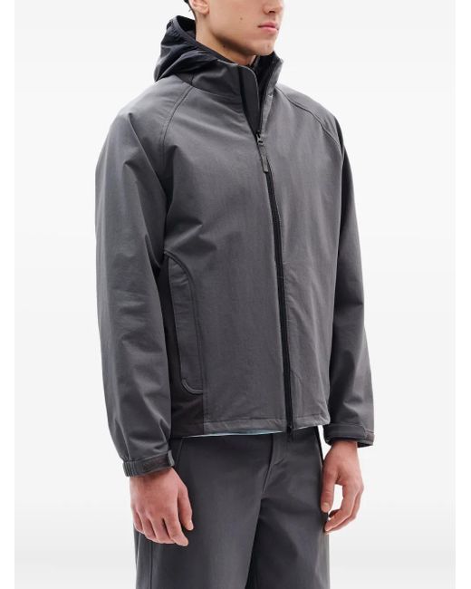 Hiking Patrol Gray Raglan-Sleeve Soft-Shell Jacket