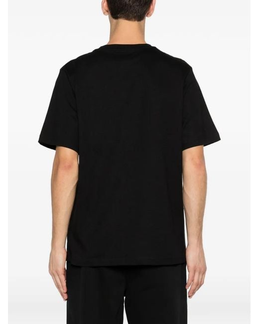 A_COLD_WALL* Black Logo-Print T-Shirt for men
