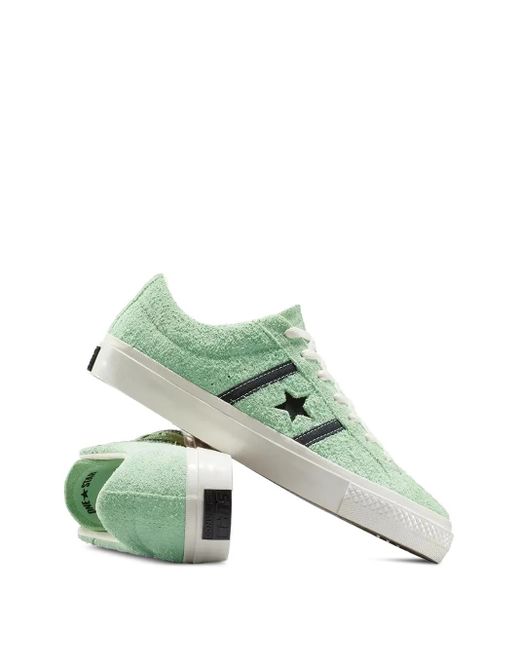 Converse Green One Star Academy Pro Suede Sneakers