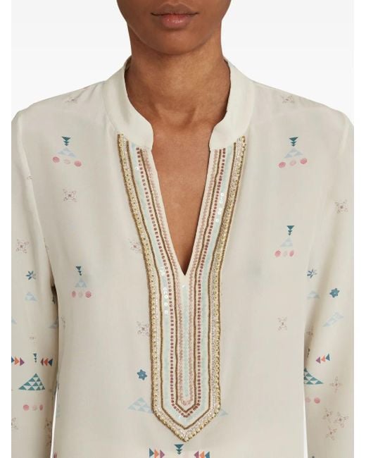 Emporio Sirenuse White Jamila Top