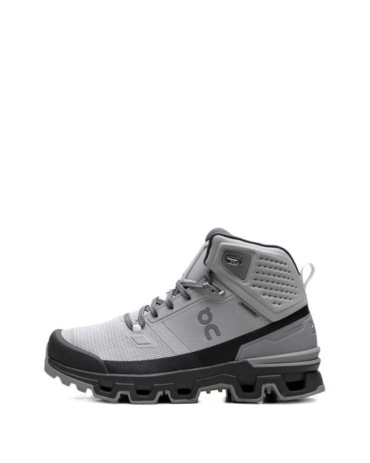 On Shoes Gray Cloudrock 2 Waterproof "Glacier Eclipse" Sneakers