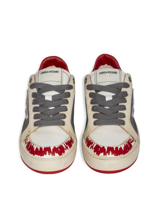Zadig & Voltaire Brown Fly Wings Sneakers