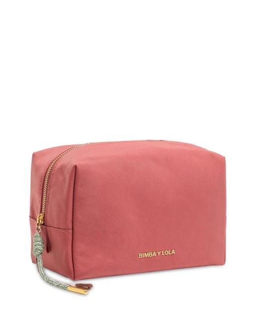 Bimba Y Lola ロゴ コスメポーチ Pink