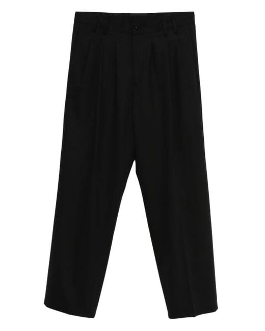 Costumein Hose mit Falten in Black für Herren