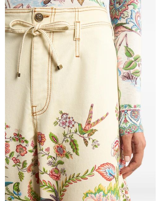 Etro White Wide-Leg Jeans