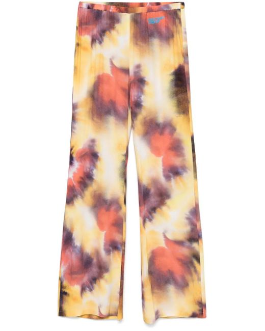 Pantalon À Logo En Caoutchouc Patrizia Pepe en coloris Red