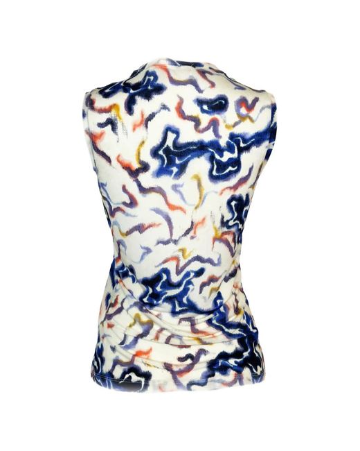 Ulla Johnson Blue Ines Top