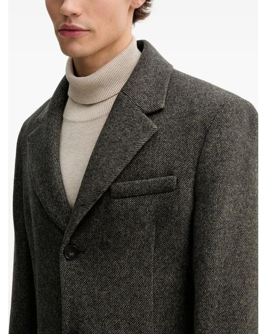 Filippa K William Twill Jas in het Black voor heren