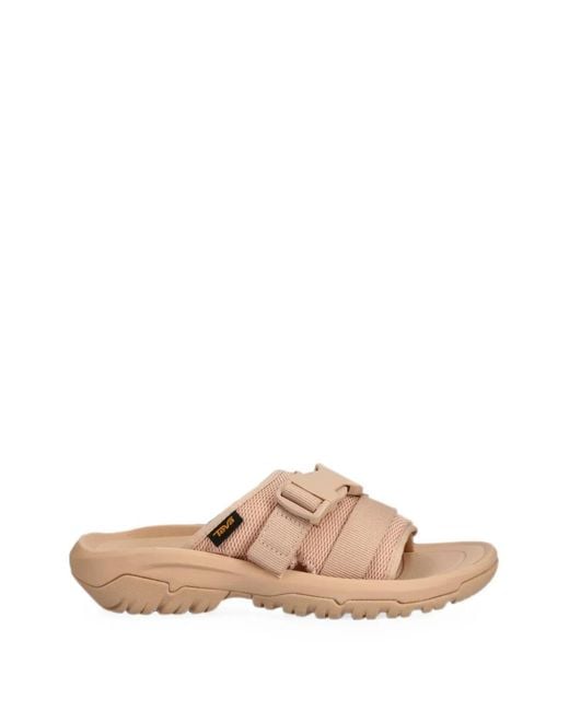 Teva Pink Hurricane Verge Slides