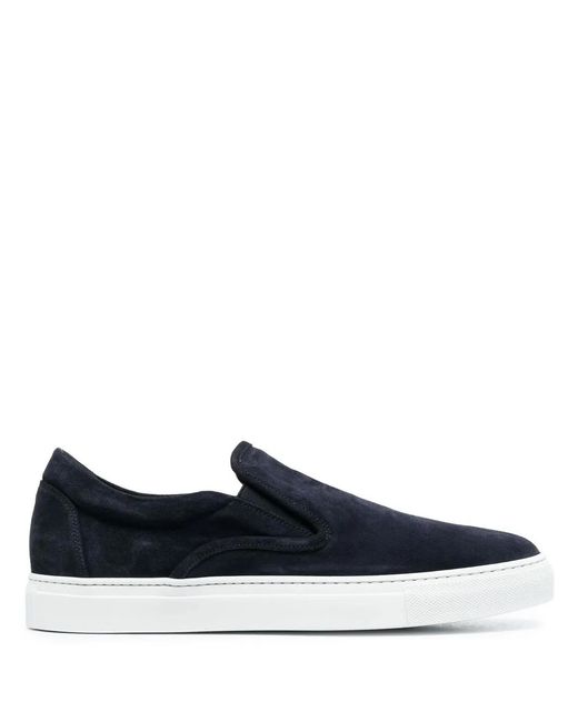 Scarosso Blue Slip-On Sneakers for men