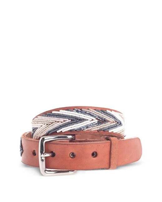 Aspiga Pink Gürtel Mit Perlen