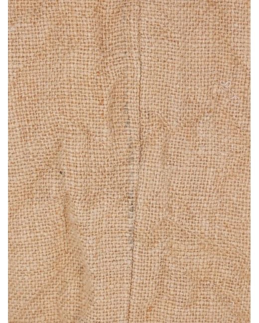 Comme des Garçons White Crochet-Knit Waistcoat