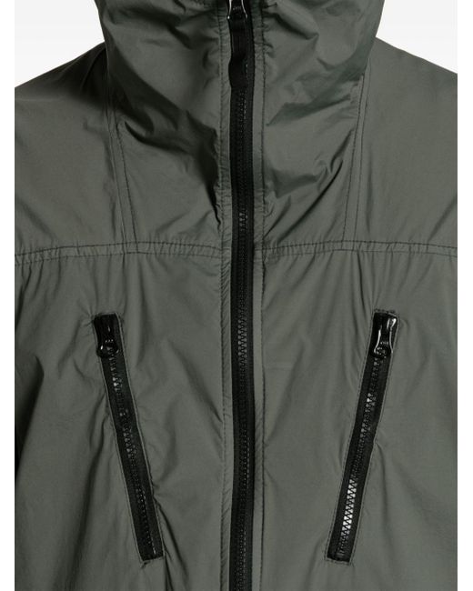 Stone Island Gray "skin Touch" Packable Nylon Jacket for men