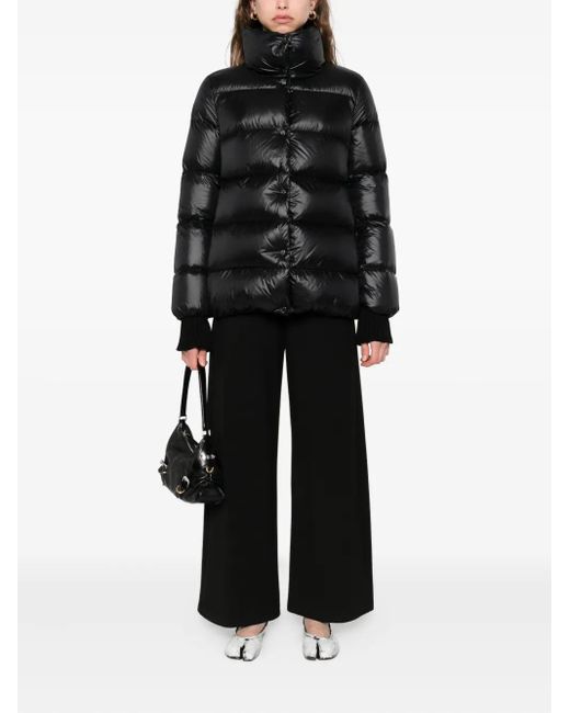 Moncler Black 'Cochevis' Short Down Jacket