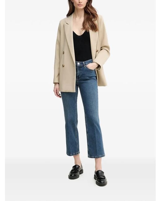 Ouí Blue Cropped Jeans