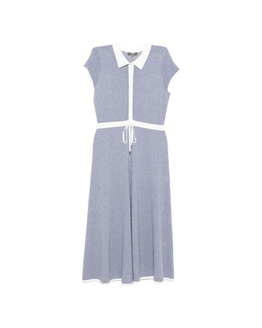 N.Peal Cashmere Blue Dulcie Midi Dress