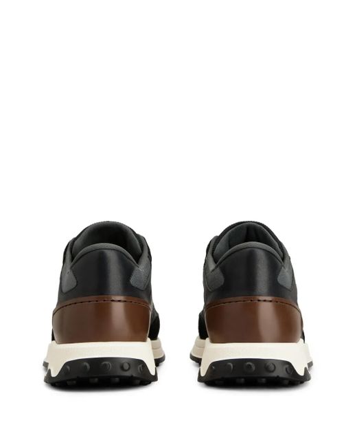 Tod's Black Panelled Sneakers for men