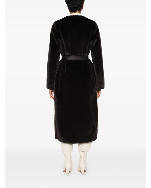 Vanessa Bruno Black Belted Coat