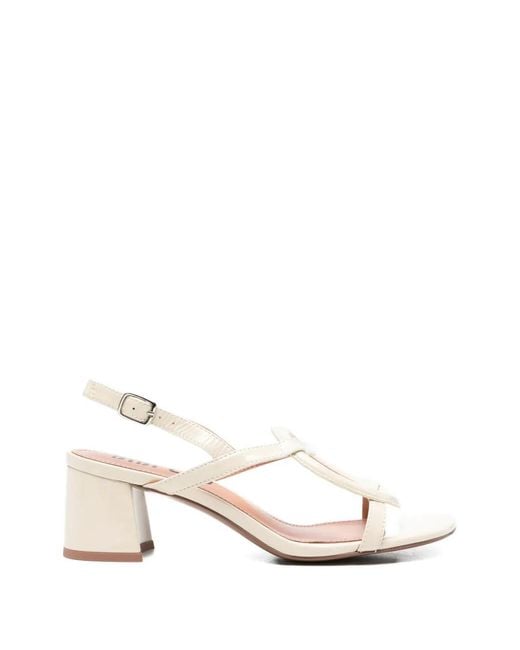 Bibi Lou Natural Buckle-Fastening Sandals