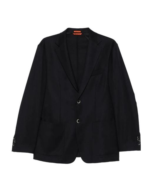 Blazer con botones Barena de hombre de color Black