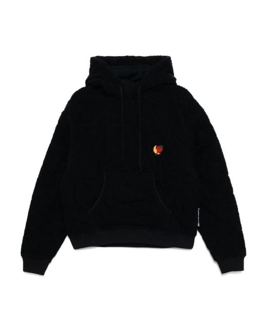 Sky High Farm Black Shf Perennial Hoodie for men