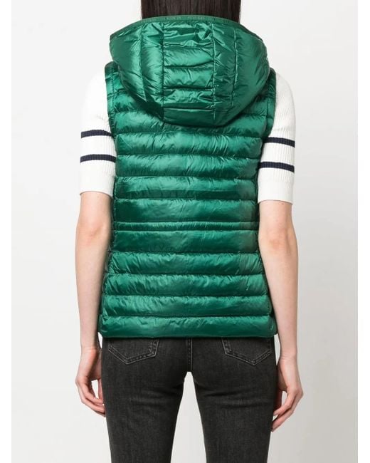 Tommy Hilfiger ジップアップ パデッドベスト Green