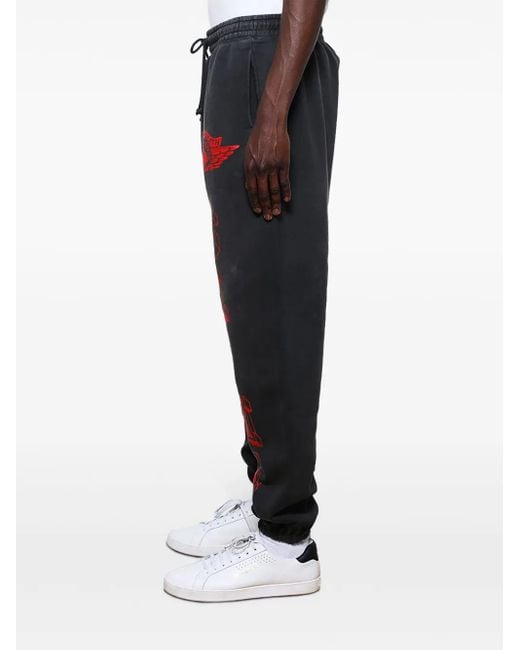 SAINT Mxxxxxx Blue Angel Cotton Track Pants for men