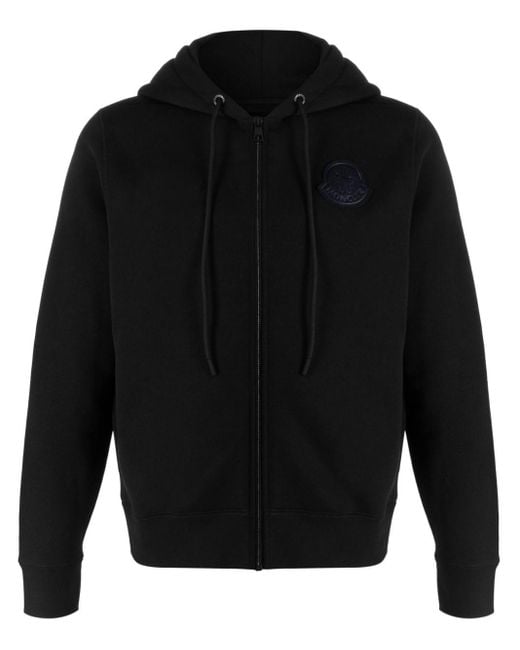 moncler jacket black logo