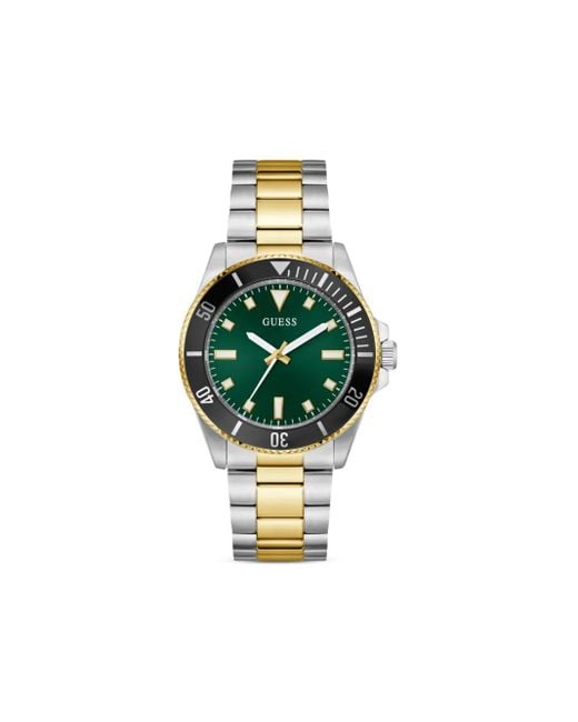 Guess Green Stainless Steel 41Mm for men