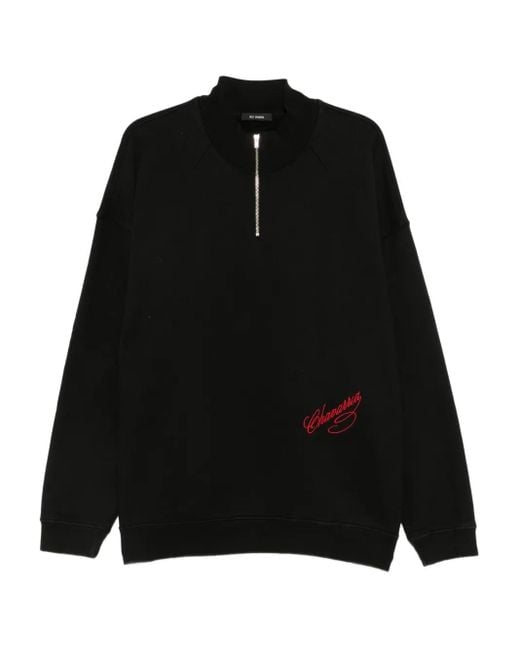 Willy Chavarria Black Veste À Fermeture Zippée for men
