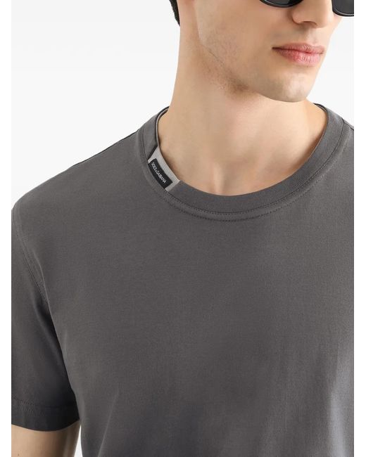 Dolce & Gabbana Gray T-Shirt En Jersey De Coton for men