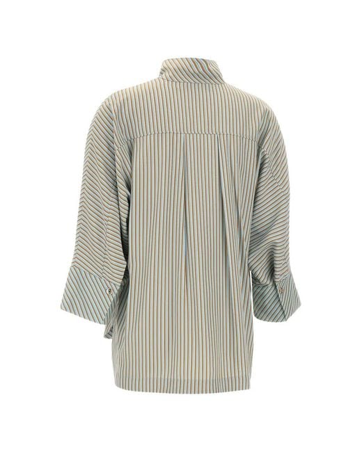 Blusa A Righe di Elena Miro in Gray
