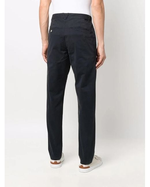 Woolrich Blue Slim-Cut Chino Trousers for men