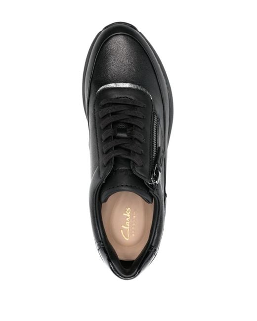 Clarks Black Tivoli Sneakers