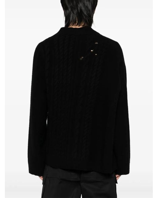 メンズ Enfants Riches Deprimes Vネック カーディガン Black