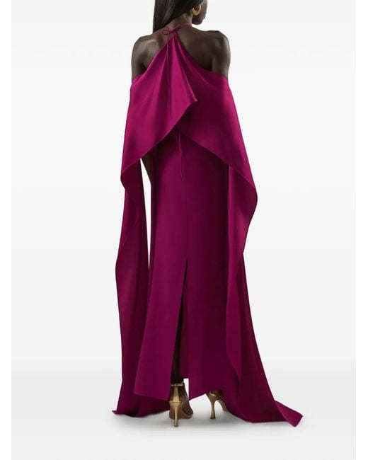 ‎Taller Marmo Purple Nan Maxi Dress