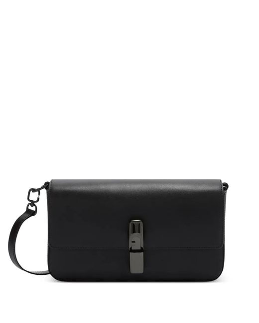 Furla Black Small Iride Leather Cross Body Bag