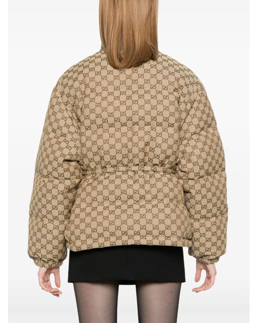 Gucci Natural Gg Canvas Jacket