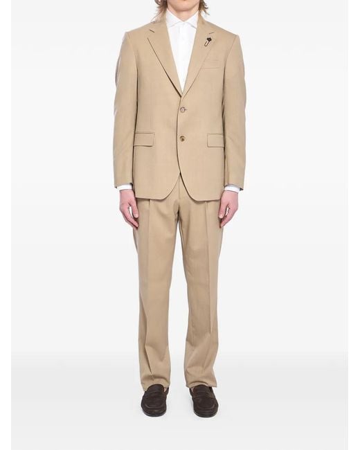 Lardini Natural Feeling Single-Breasted Suit for men