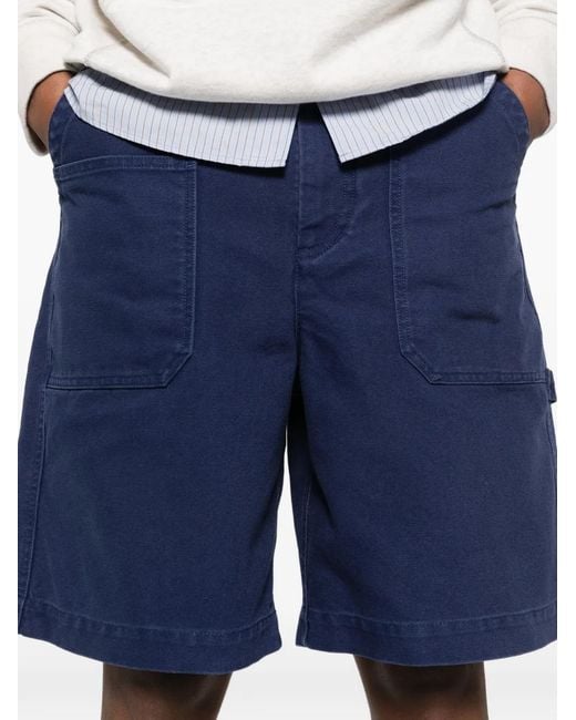 Isabel Marant Blue Pocket Shorts for men
