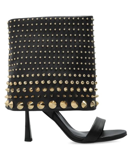 Agl Attilio Giusti Leombruni Black High Heel Sandals