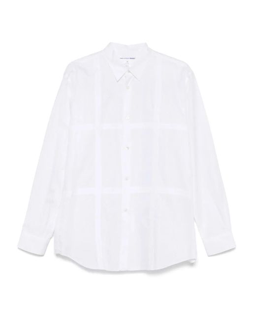 メンズ Comme des Garçons ポルカドット シャツ White