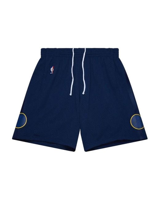Mitchell & Ness Blue Denver Nuggets 2012 Shorts for men