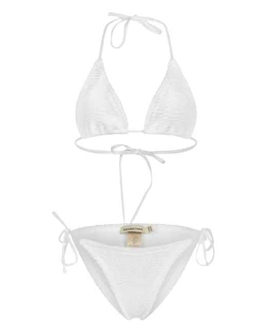 Paramidonna White Ema Bikini Set
